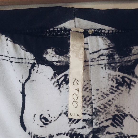 Skeleton gothic Leggings - Picture 3 of 5